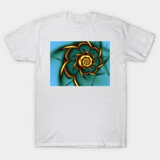 Golden spiral pattern T-Shirt